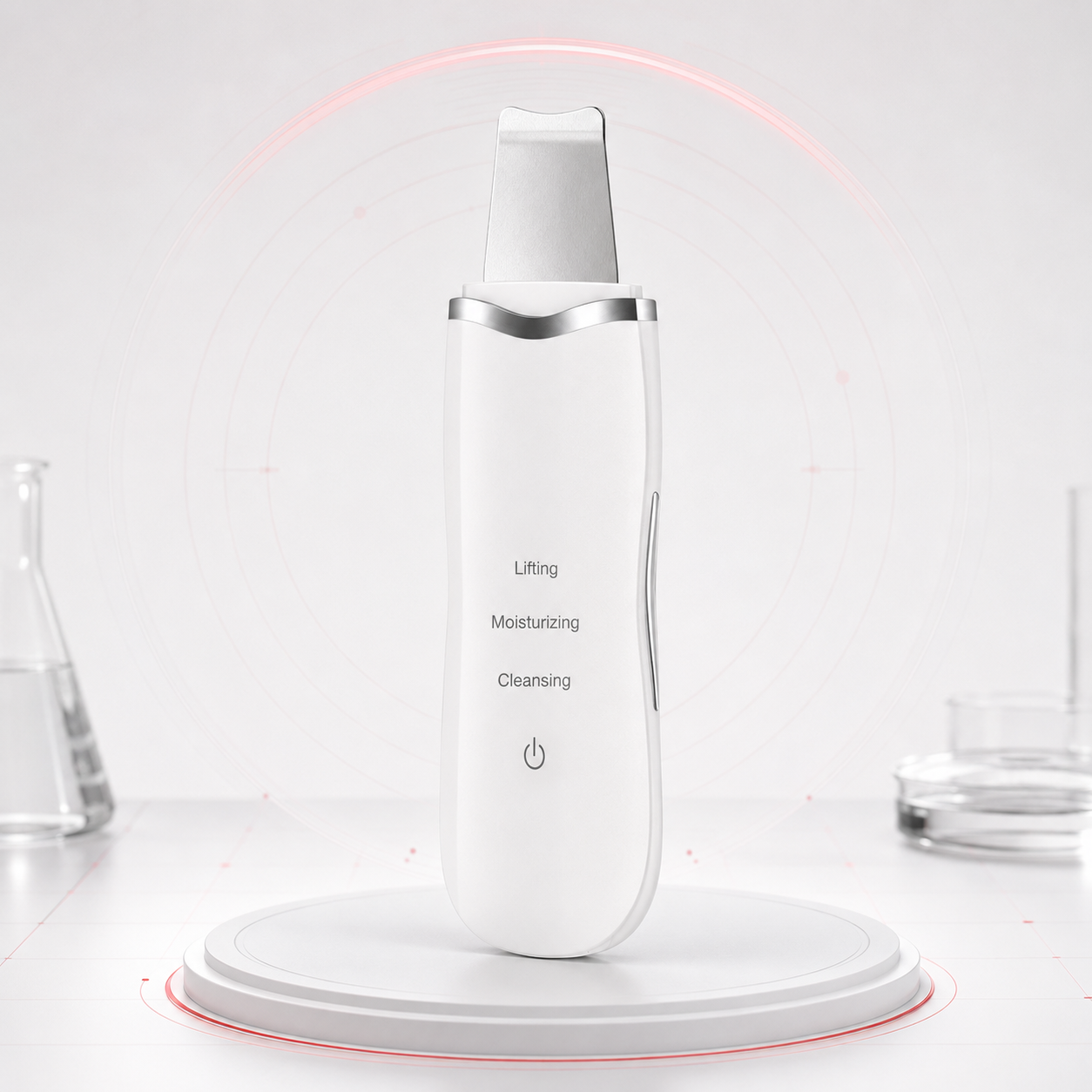 BeautyTech Hub ultrasonic facial spatula