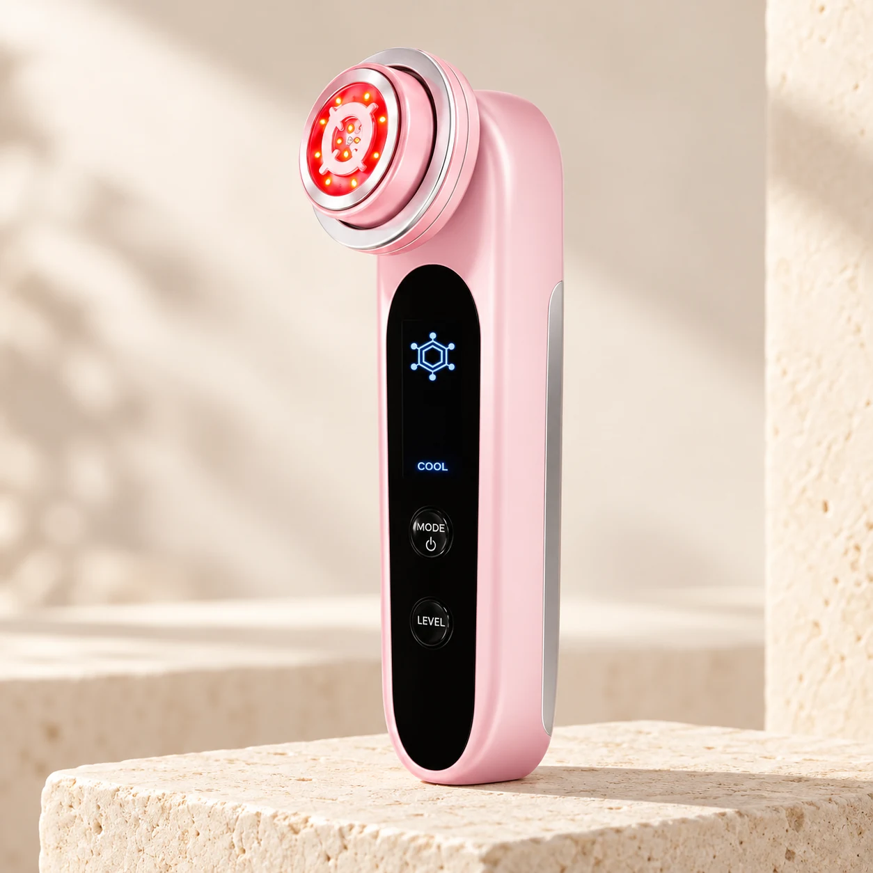 BeautyTech Contour Pro microcurrent facial device for jawline, cheeks and neck